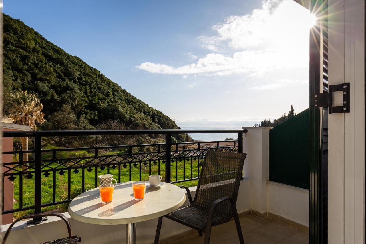 Appartement Sea View à Paleokastrítsa Extérieur photo